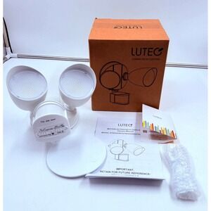 LUTEC 32W 3500 Lumens Security Lights Motion Sensor Light 5000K L3 - NEW